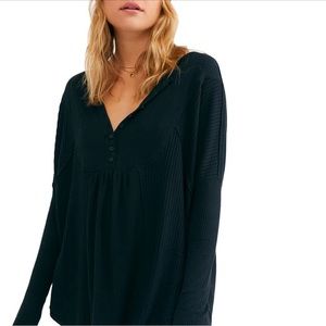 Free People Leo Henley Tee